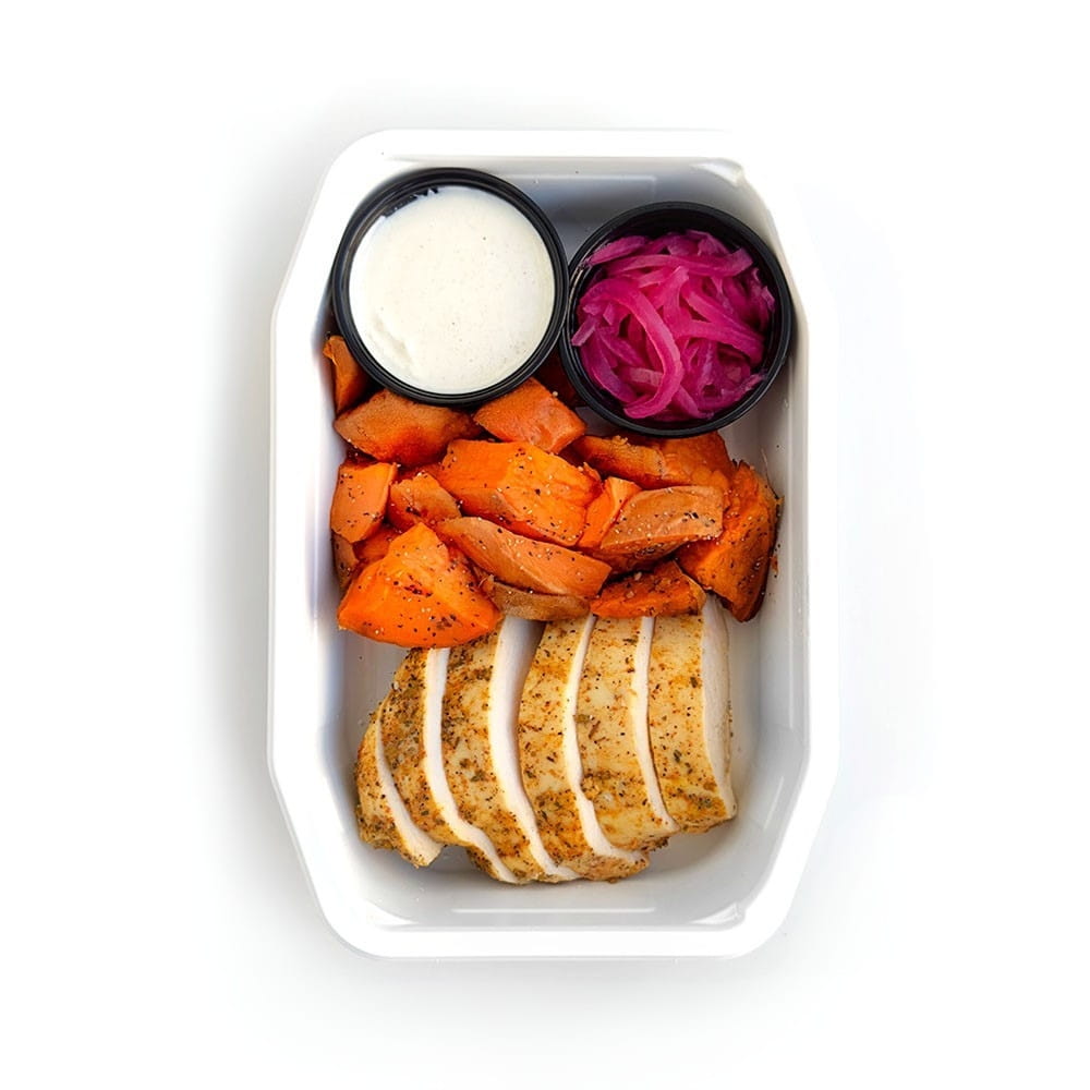 Chicken Kebab & Pickled Onions